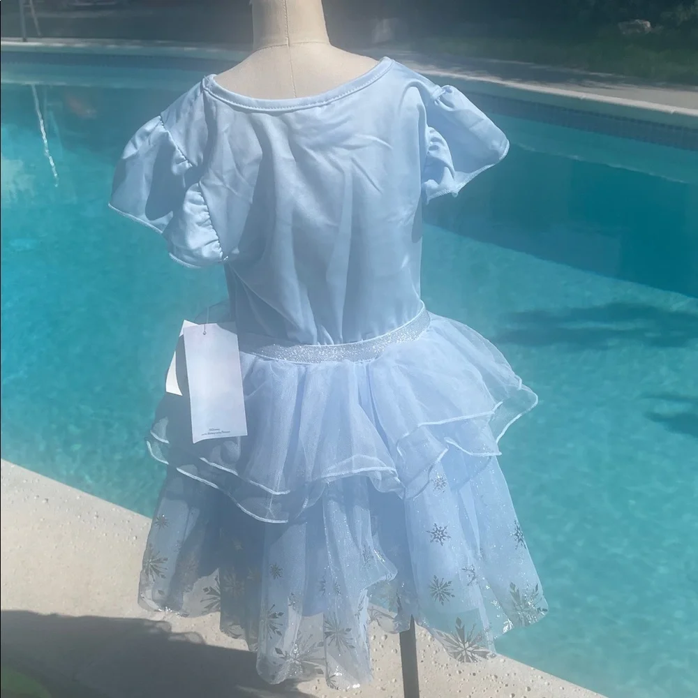 NWT | Elsa Disney Frozen Blue Dress | 2T - Picture 4 of 7